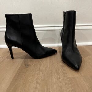 Steven Black Ankle Boots Booties 7.5